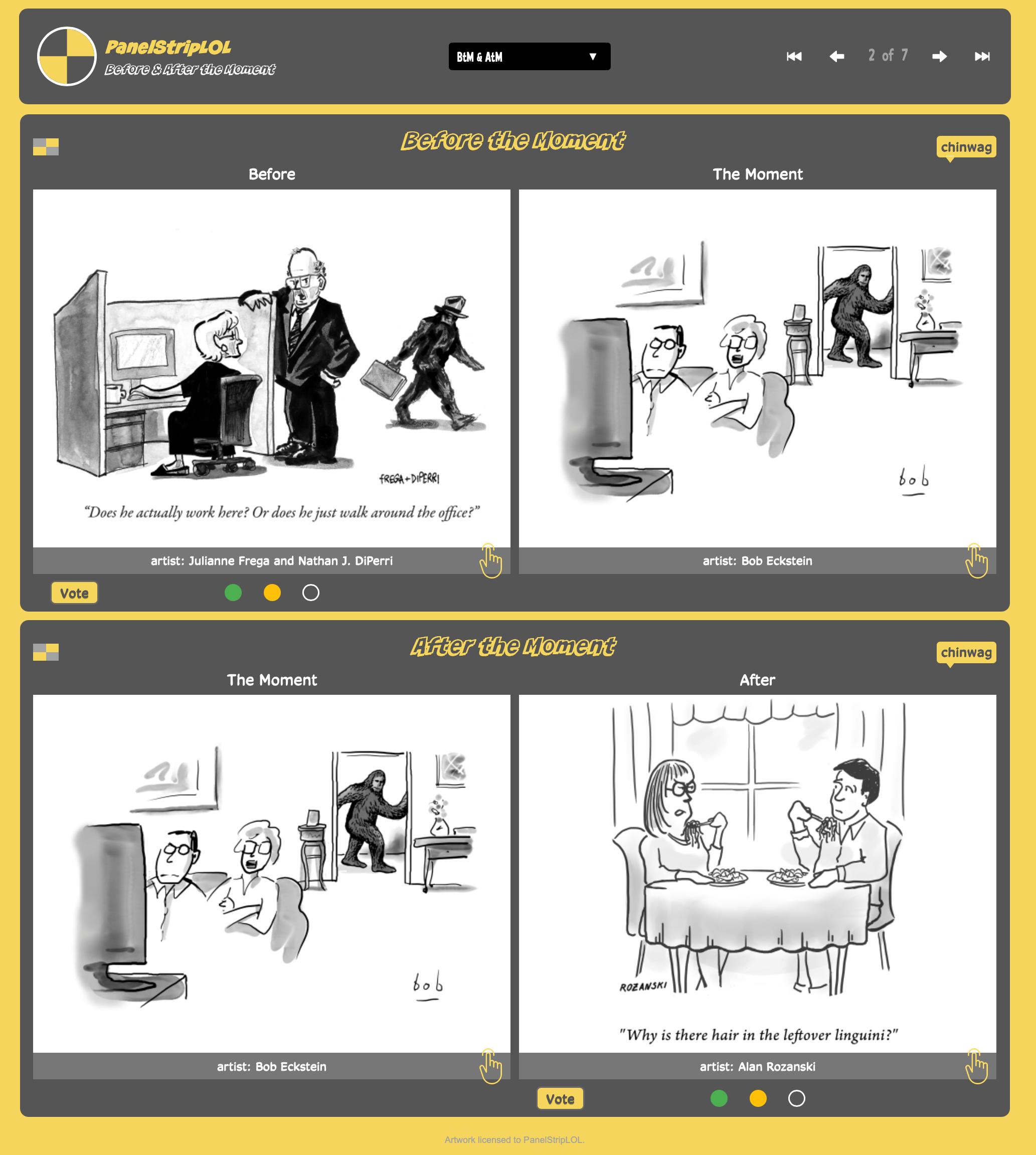 PanelStripLOL website
