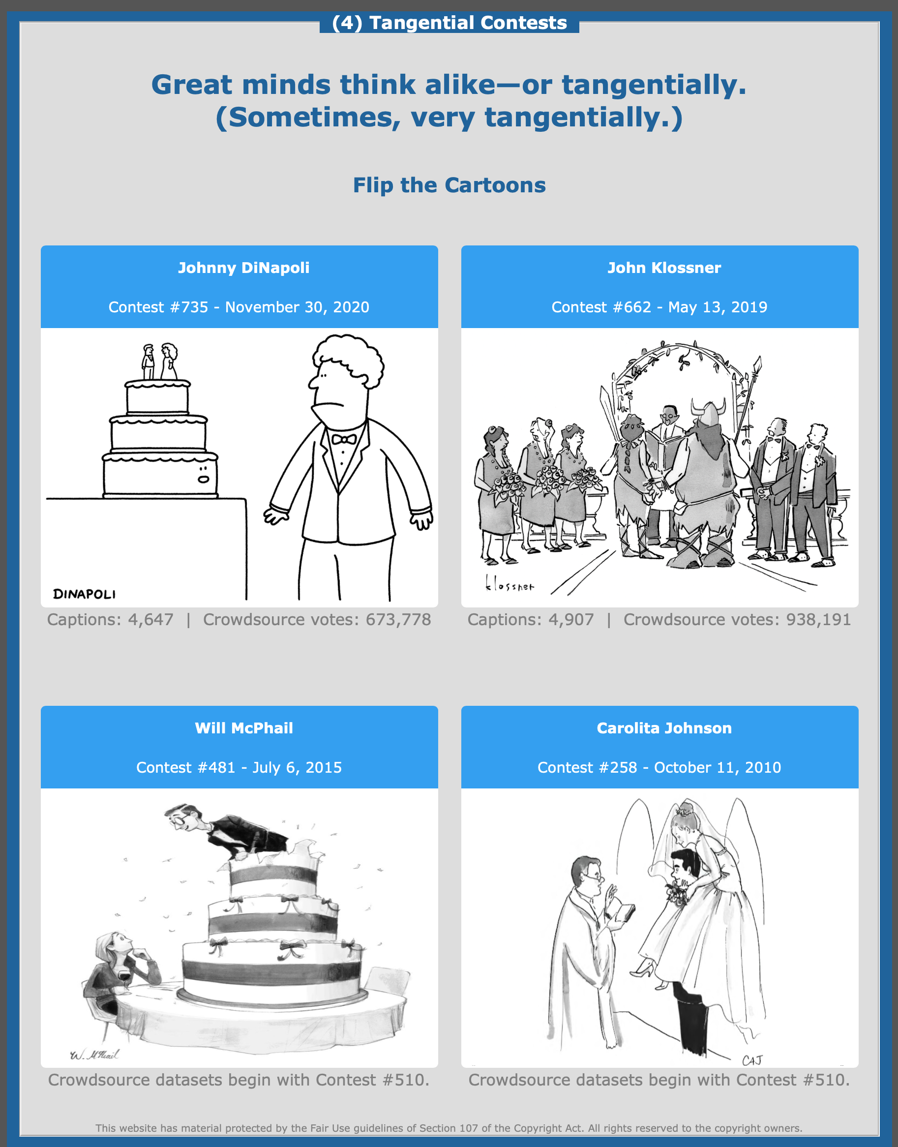 tangential contests